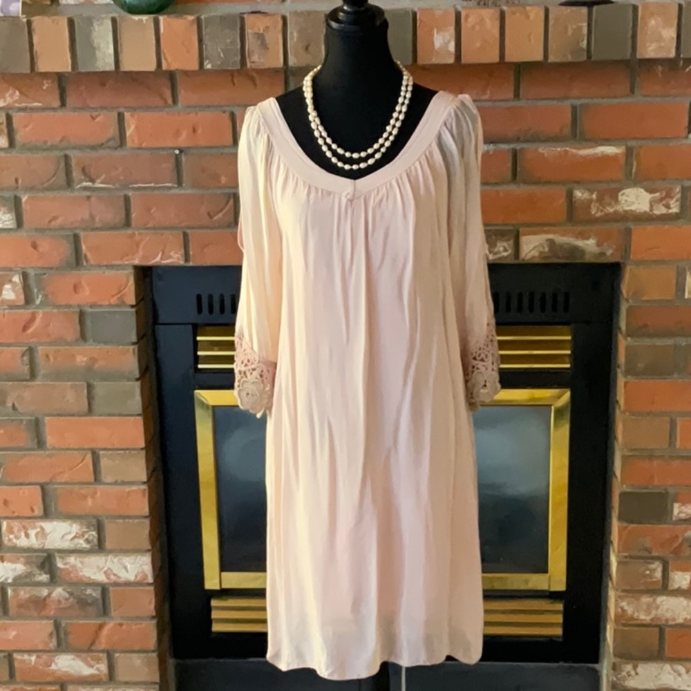 Silk dress M NWOT